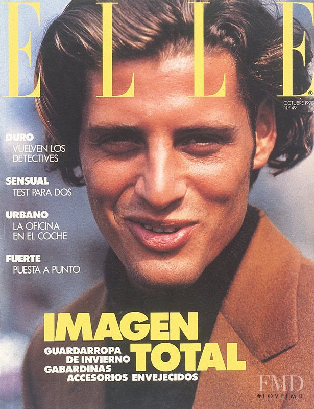  featured on the Elle Spain cover from October 1990