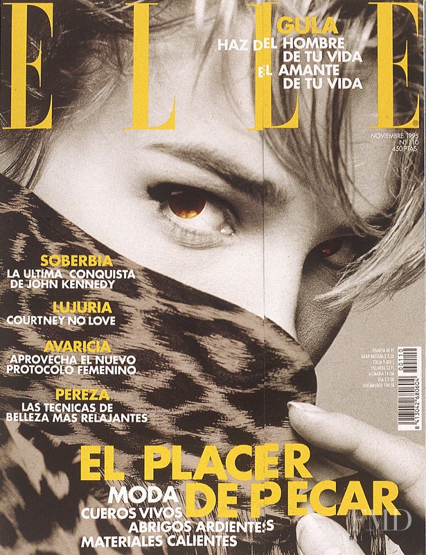 featured on the Elle Spain cover from November 1995