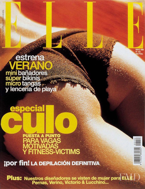  featured on the Elle Spain cover from May 1999