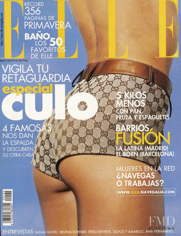  featured on the Elle Spain cover from May 2000
