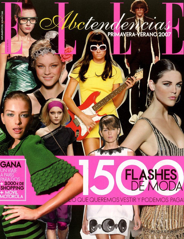  featured on the Elle Spain cover from March 2007