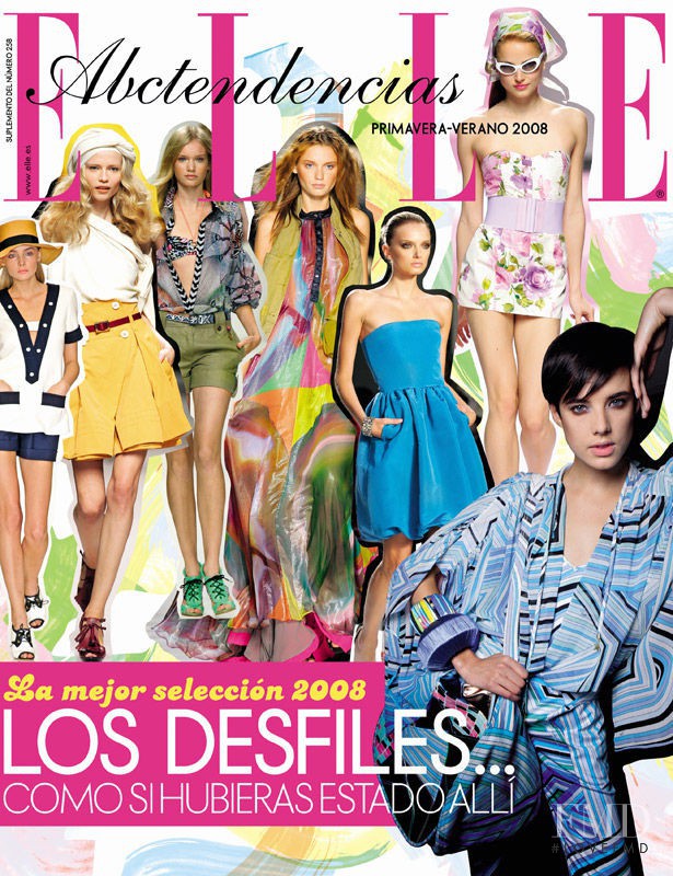  featured on the Elle Spain cover from March 2008