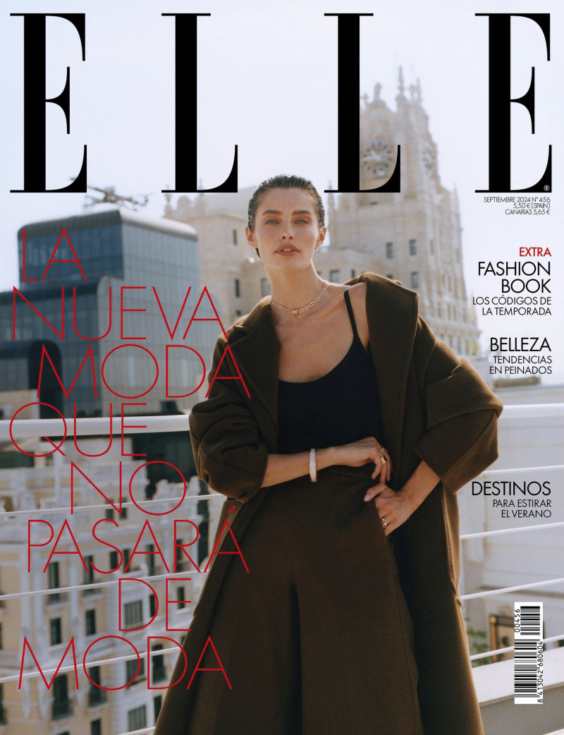 Rebecca Donaldson featured on the Elle Spain cover from September 2024