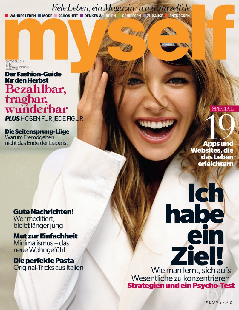  featured on the Myself Germany cover from October 2011