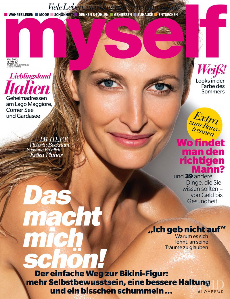 Tereza Maxová featured on the Myself Germany cover from May 2012