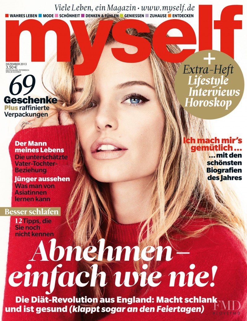 Kate Bosworth featured on the Myself Germany cover from December 2013