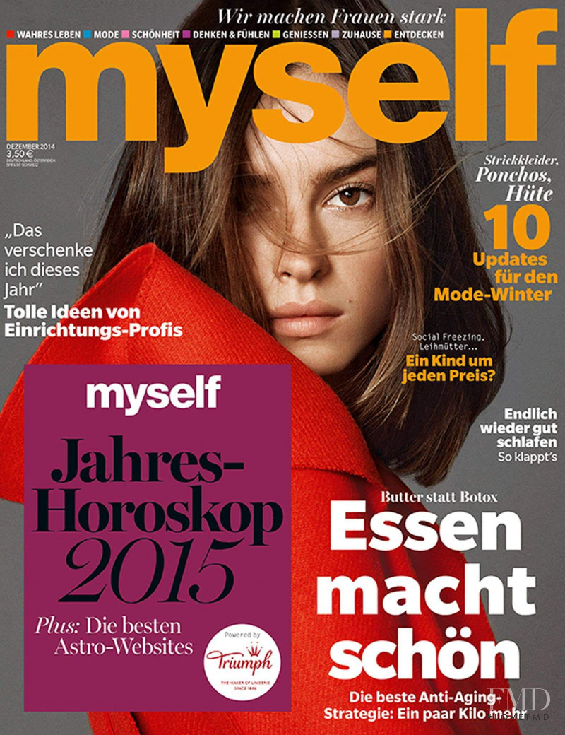  featured on the Myself Germany cover from December 2014