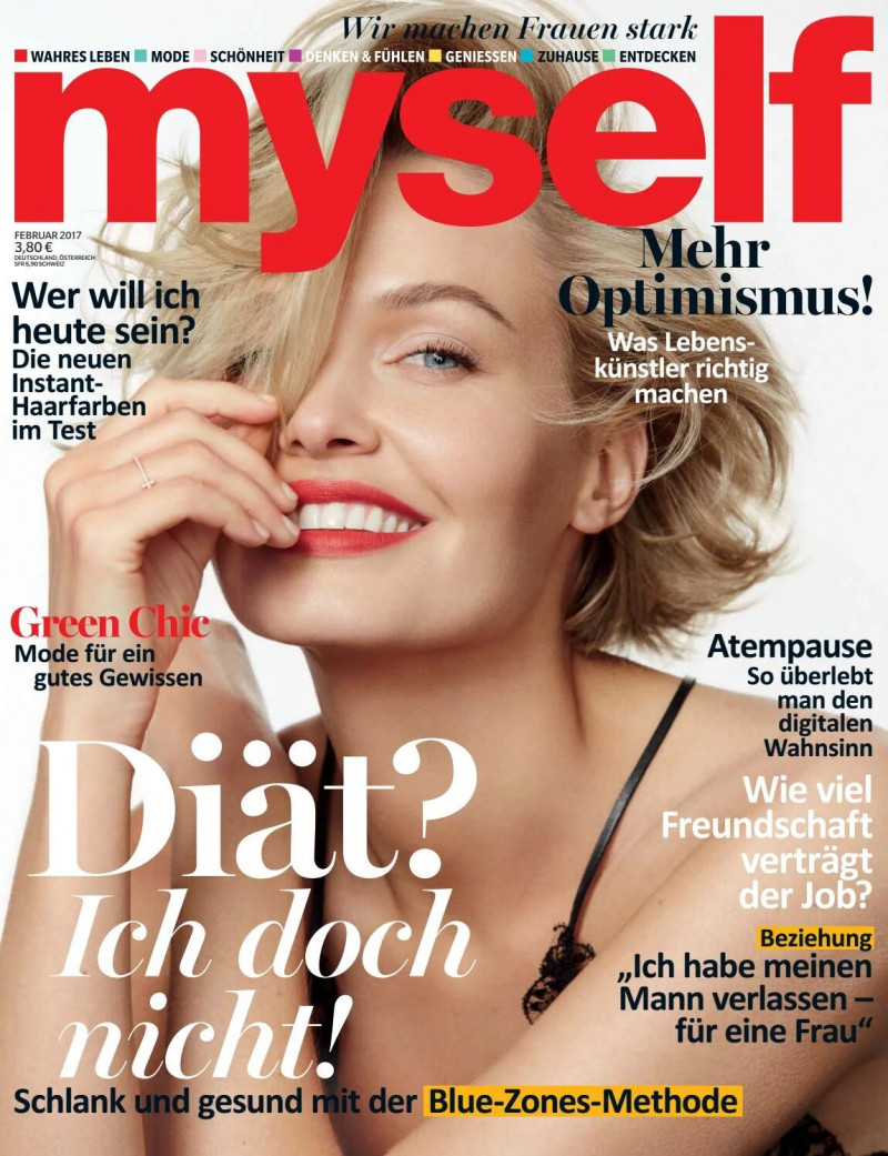  featured on the Myself Germany cover from February 2017