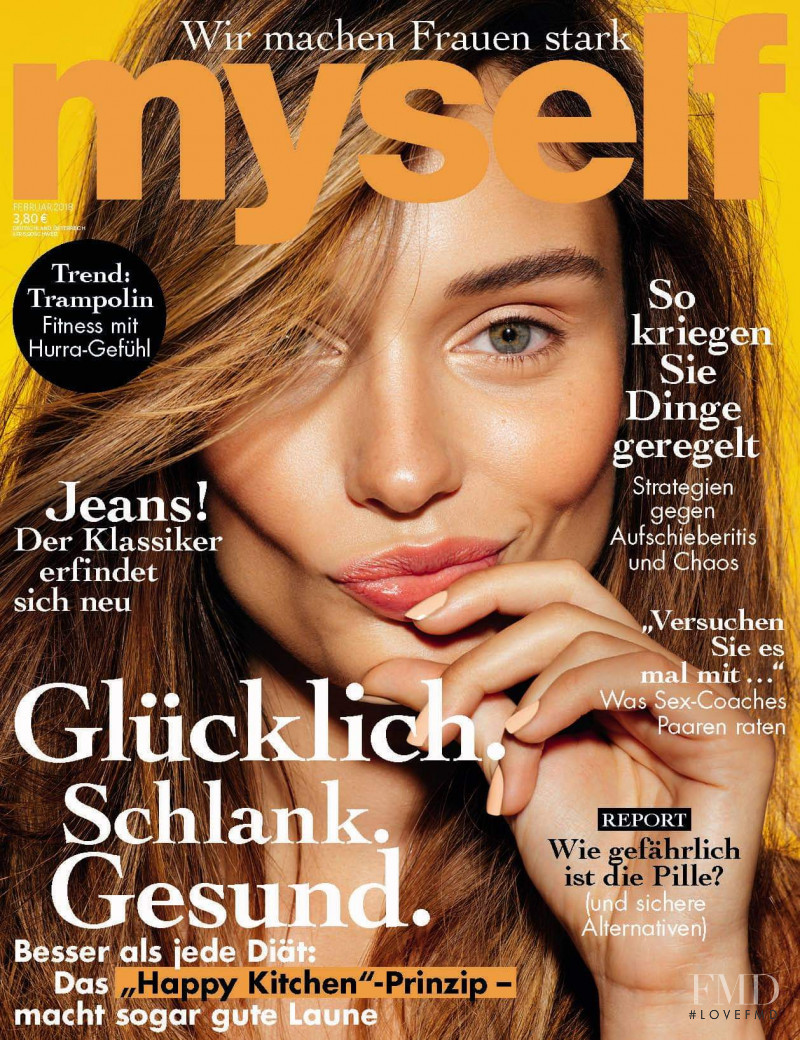 Katarina Filipovic featured on the Myself Germany cover from February 2018