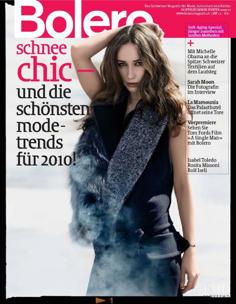  featured on the Bolero Magazin cover from January 2010