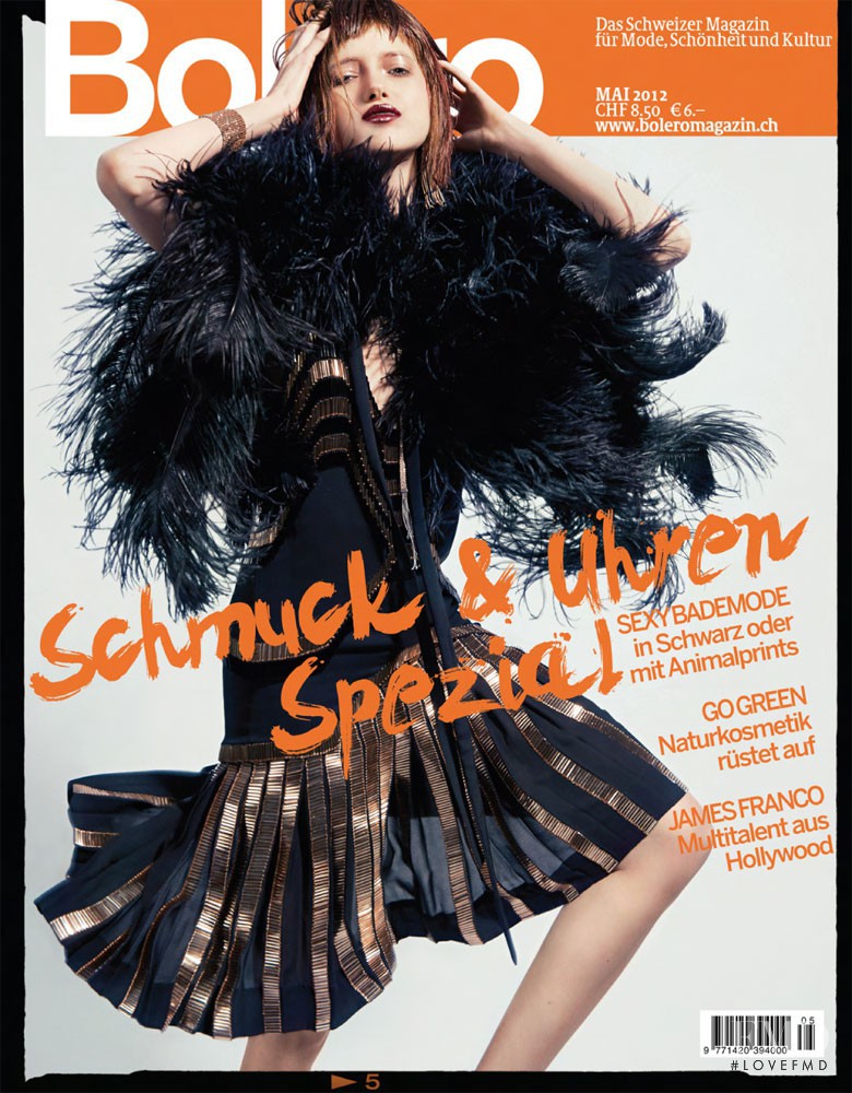  featured on the Bolero Magazin cover from May 2012