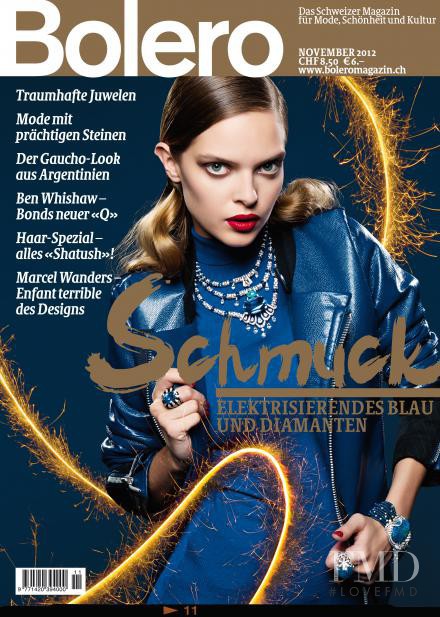  featured on the Bolero Magazin cover from November 2012