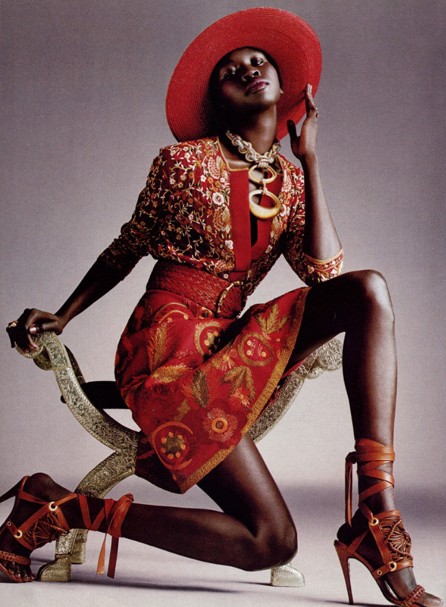 Photo of model Alek Wek - ID 140393