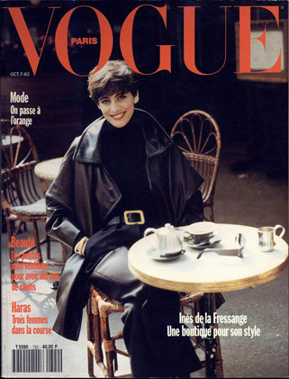 Photo of model Ines de la Fressange - ID 187481