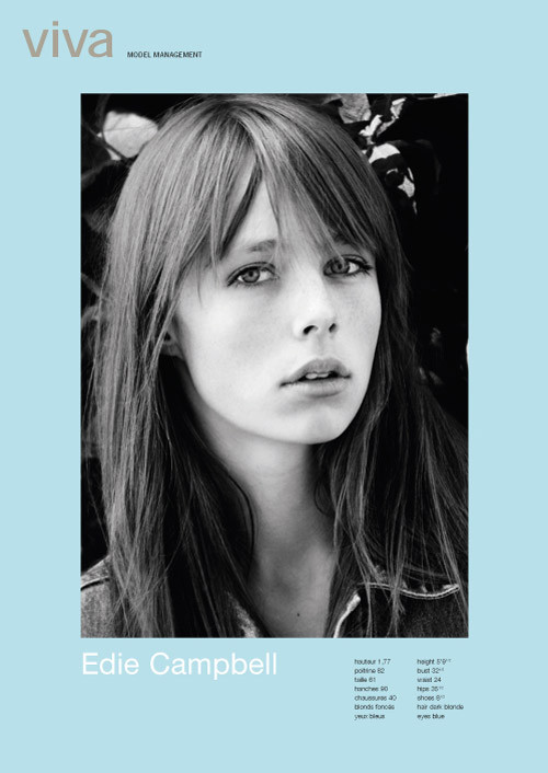 Photo of model Edie Campbell - ID 313668