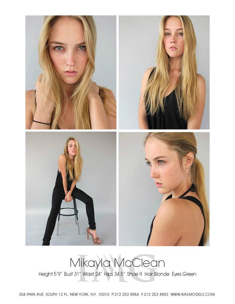 Photo of model Mikayla McClean - ID 392951