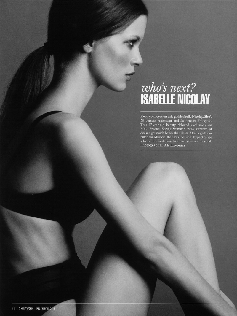 Photo of model Isabelle Nicolay - ID 456528
