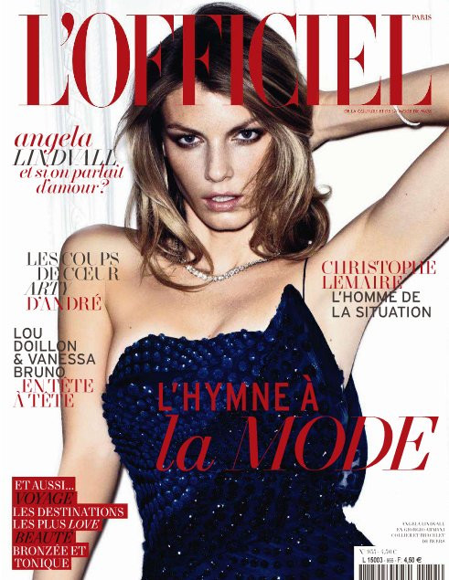 Photo of model Angela Lindvall - ID 336989