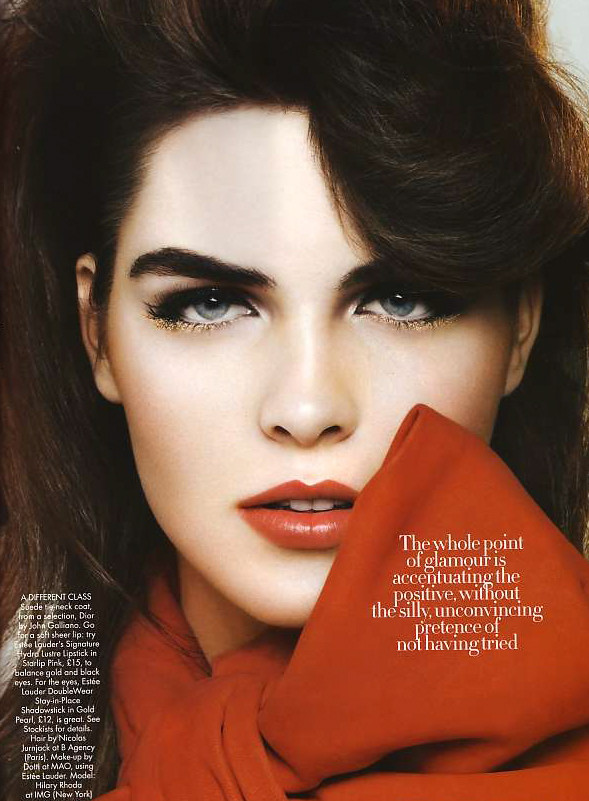 Photo of model Hilary Rhoda - ID 196840