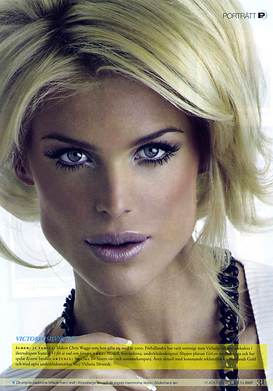 Photo of model Victoria Silvstedt - ID 103665