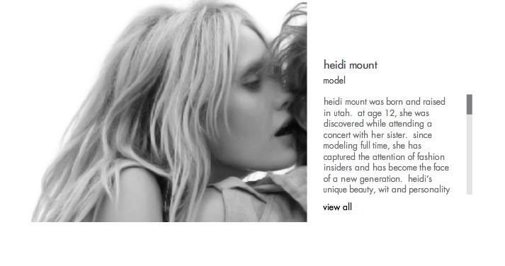 Photo of model Heidi Mount - ID 218771