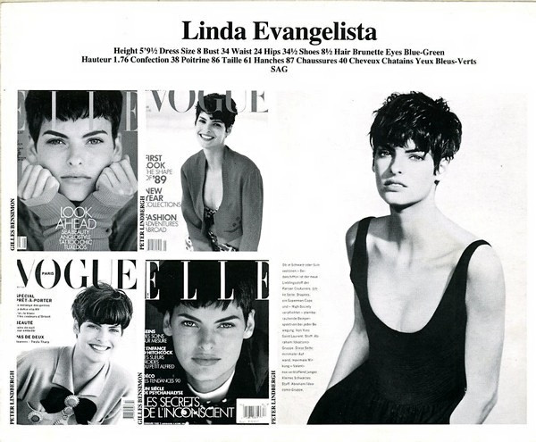 Photo of model Linda Evangelista - ID 181841