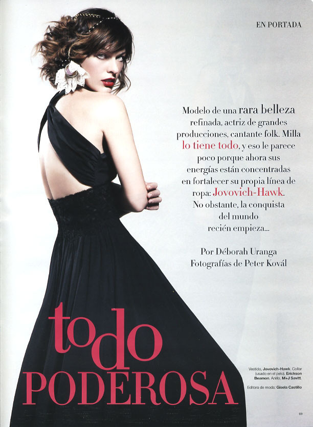 Photo of model Milla Jovovich - ID 140057