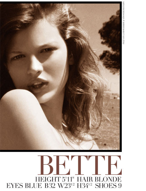 Photo of model Bette Franke - ID 130565