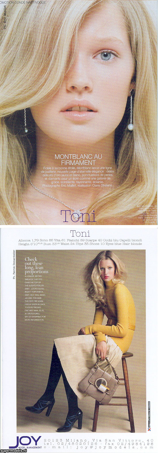 Photo of model Toni Garrn - ID 354636