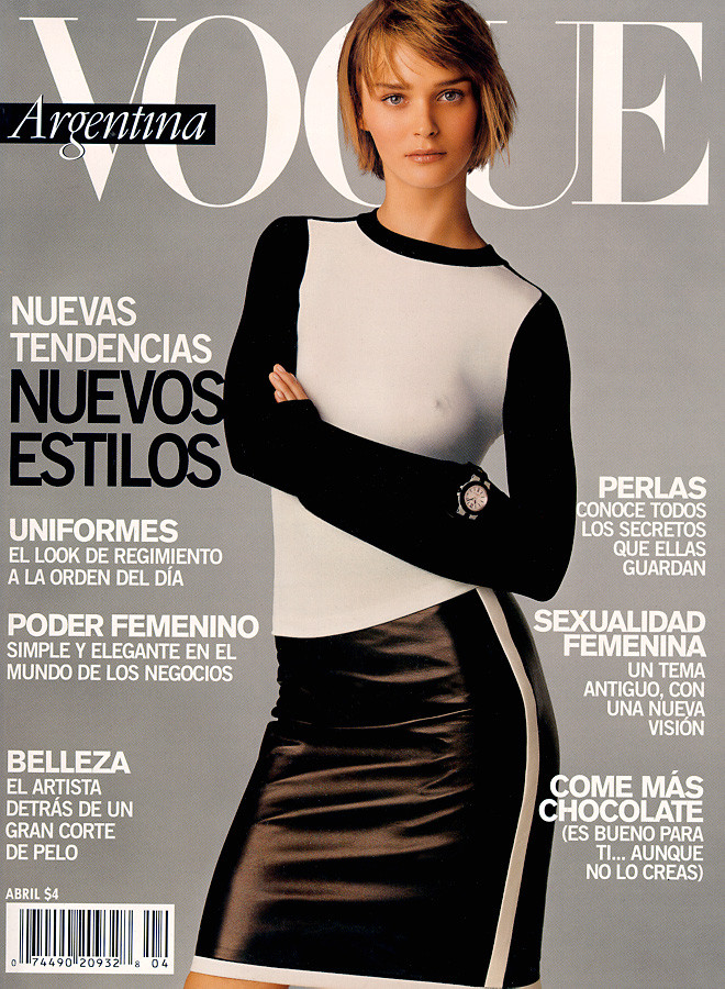 Carmen Kass Throughout the Years in Vogue  Carmen kass, Magazine cover,  Vogue magazine covers