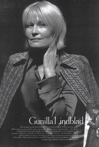 Photo of model Gunilla Lindblad - ID 121558