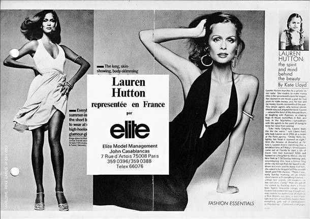 Photo of model Lauren Hutton - ID 178913