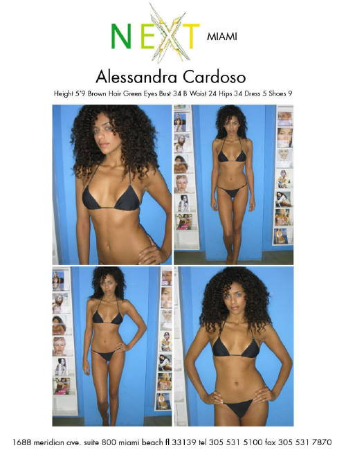 Photo of model Alessandra Cardoso - ID 137489