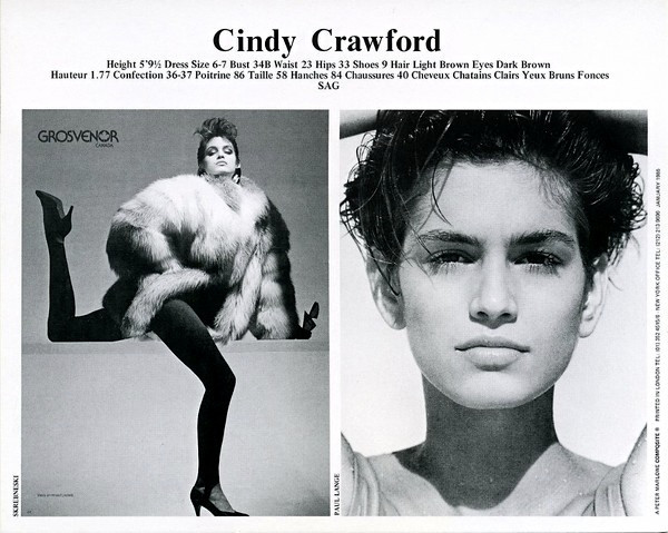 Photo of model Cindy Crawford - ID 178862