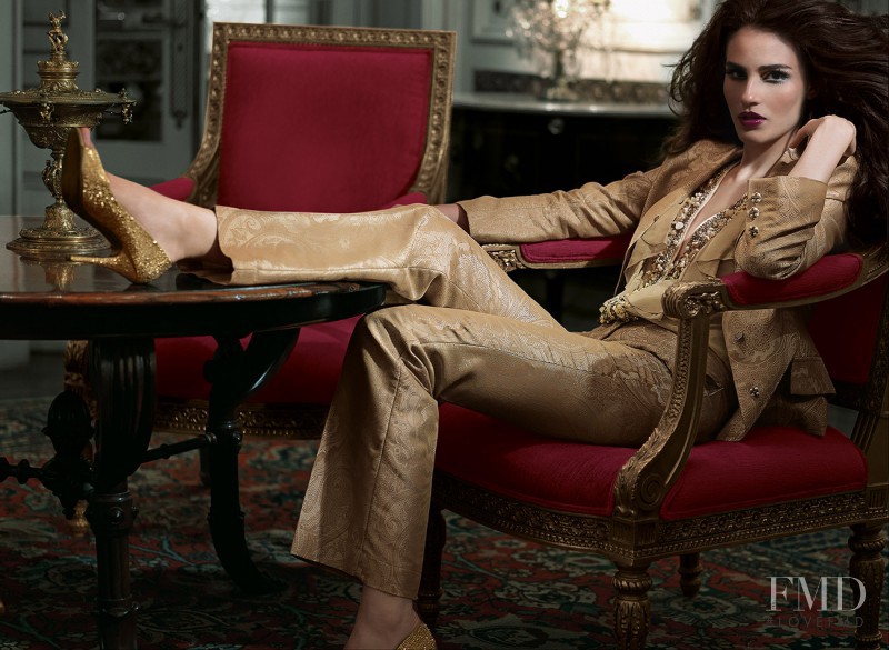 Fernanda Tavares featured in  the Agilitï¿½ advertisement for Autumn/Winter 2011