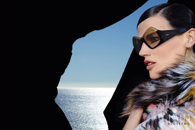 Saskia de Brauw featured in  the Fendi advertisement for Spring/Summer 2013