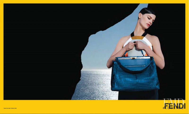 Saskia de Brauw featured in  the Fendi advertisement for Spring/Summer 2013