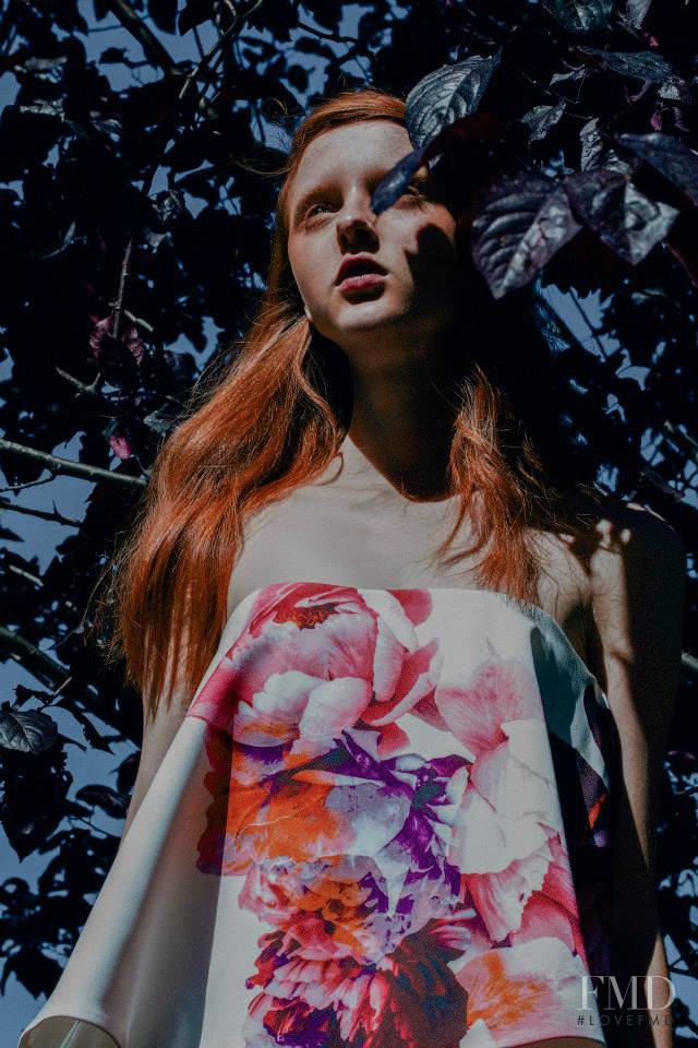 Madison Stubbington featured in  the BNKR The Wanderer catalogue for Spring/Summer 2015