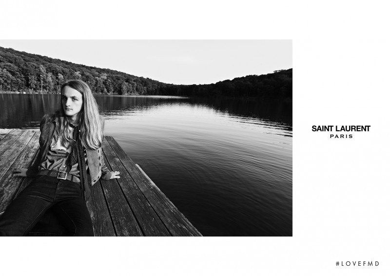 Saint Laurent Psych Rock Collection advertisement for Spring/Summer 2015