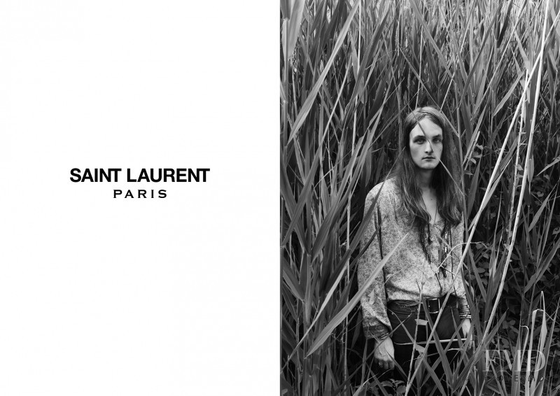 Saint Laurent Psych Rock Collection advertisement for Spring/Summer 2015