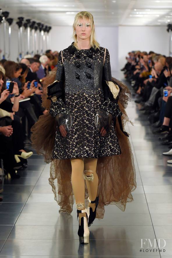 Harleth Kuusik featured in  the Maison Martin Margiela Artisanal fashion show for Spring/Summer 2015