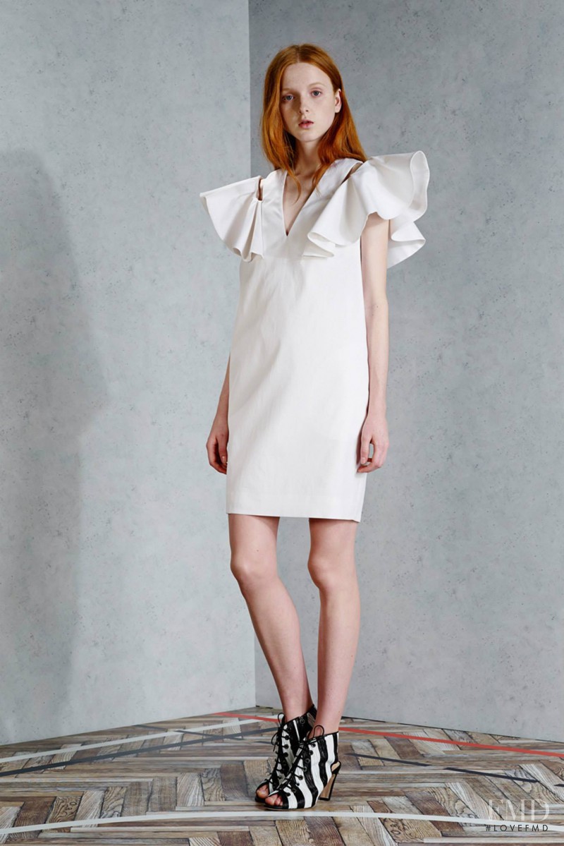 Madison Stubbington featured in  the Viktor & Rolf fashion show for Resort 2015