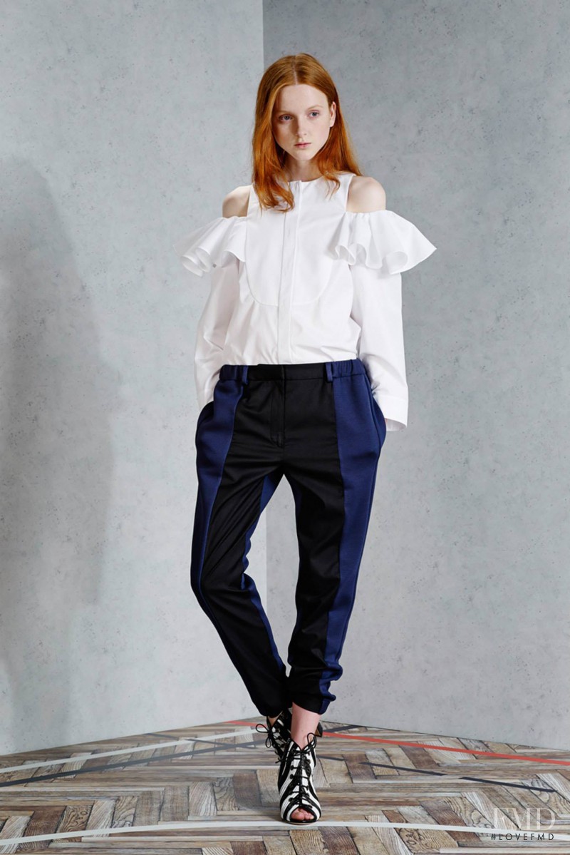 Madison Stubbington featured in  the Viktor & Rolf fashion show for Resort 2015
