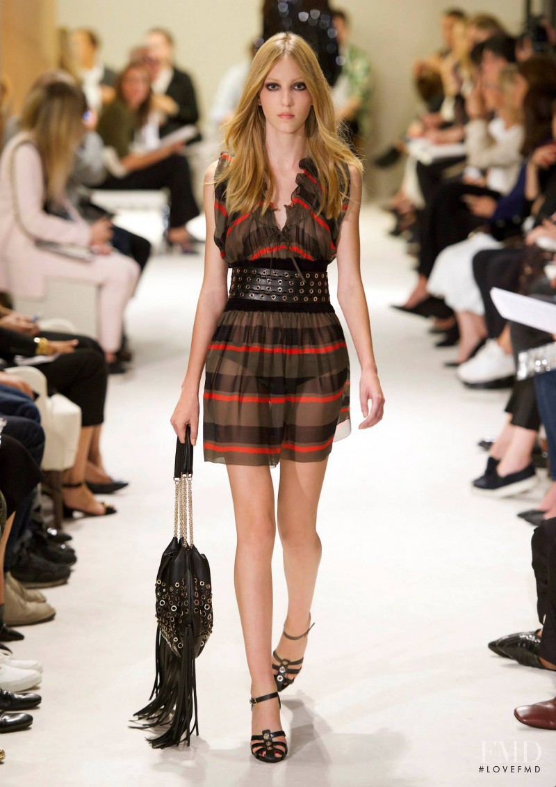 Ella Richards featured in  the Sonia Rykiel fashion show for Spring/Summer 2015