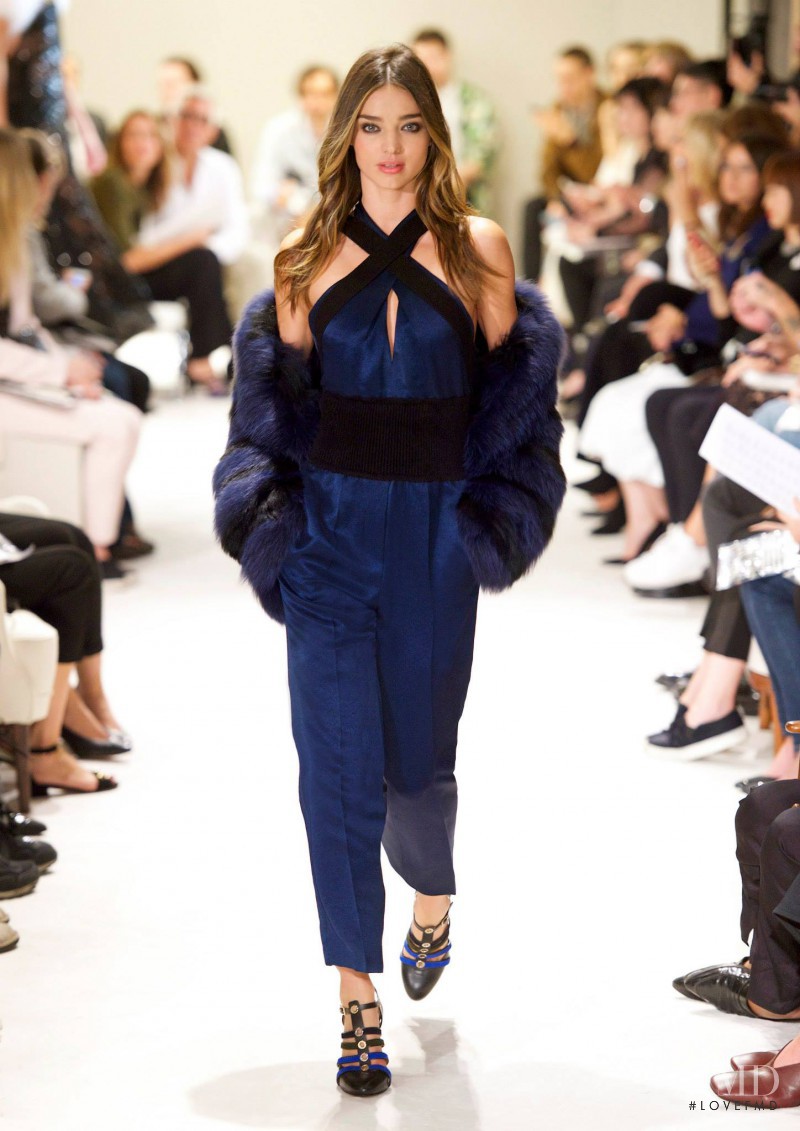 Miranda Kerr featured in  the Sonia Rykiel fashion show for Spring/Summer 2015