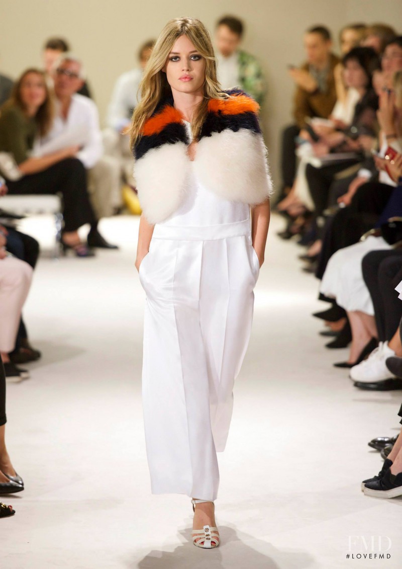 Georgia May Jagger featured in  the Sonia Rykiel fashion show for Spring/Summer 2015