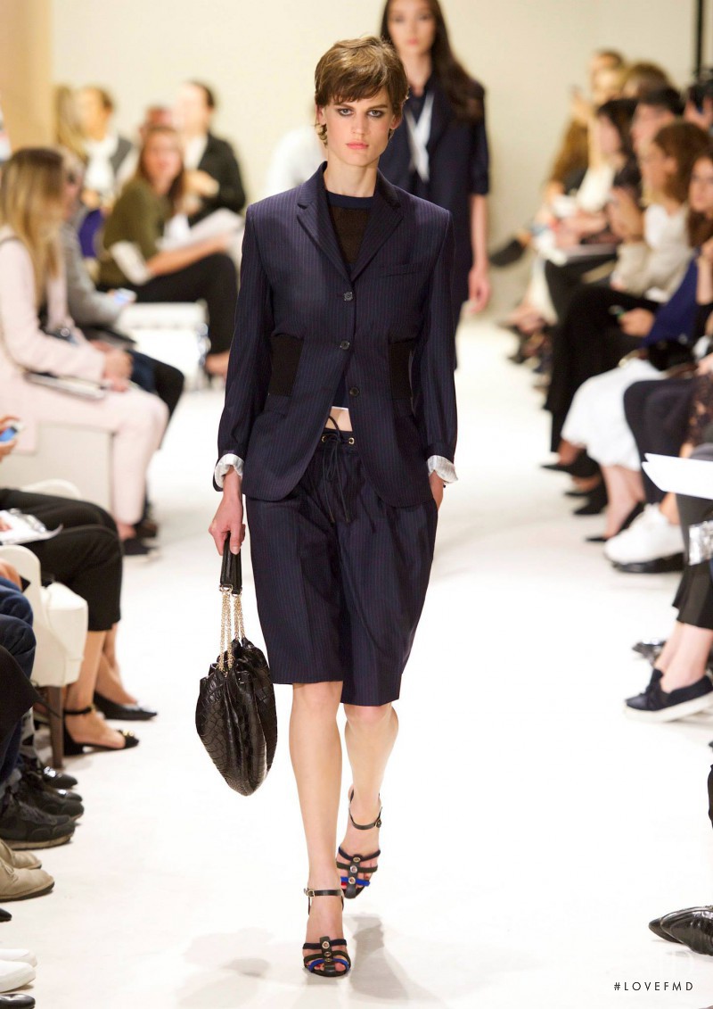 Saskia de Brauw featured in  the Sonia Rykiel fashion show for Spring/Summer 2015