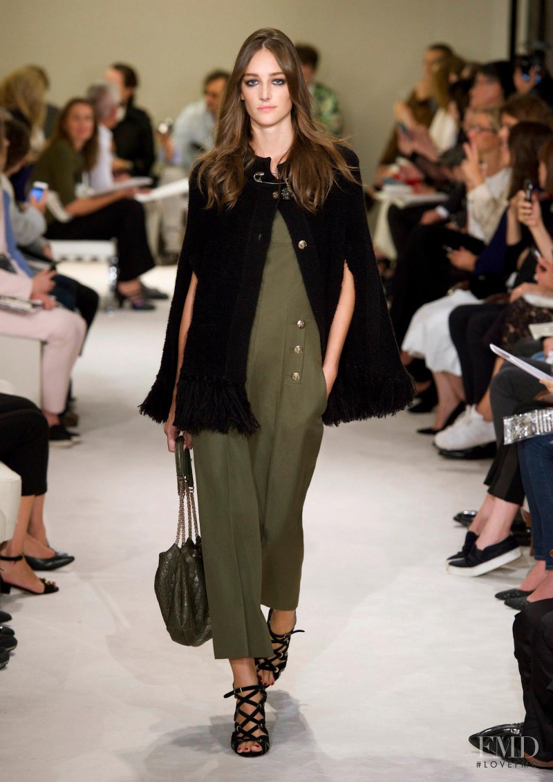Joséphine Le Tutour featured in  the Sonia Rykiel fashion show for Spring/Summer 2015