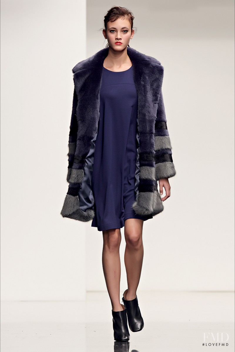 Greta Varlese featured in  the Liviana Conti fashion show for Pre-Fall 2015