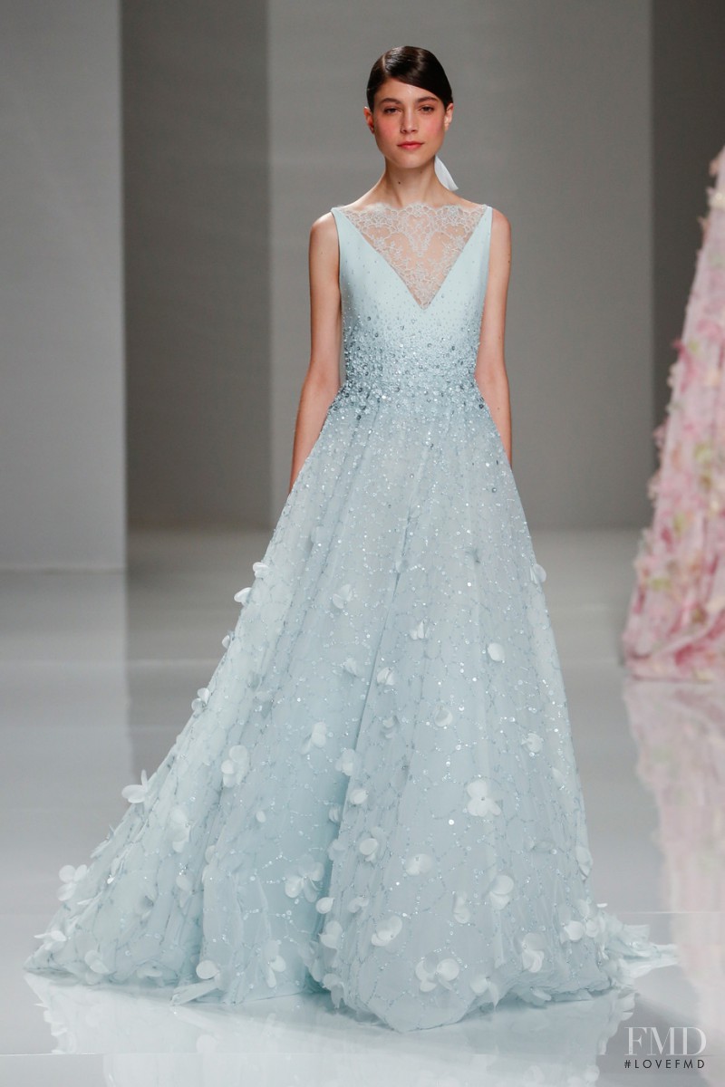 Lorena Okhuysen featured in  the Georges Hobeika fashion show for Spring/Summer 2015